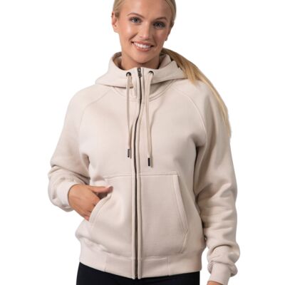 Womens/Junior' Cotton Care Kangaroo Pocket Zipper Hoodie Thumbnail