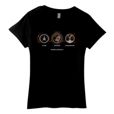 'Aviate, Navigate, Communicate' Ladies Tee Thumbnail